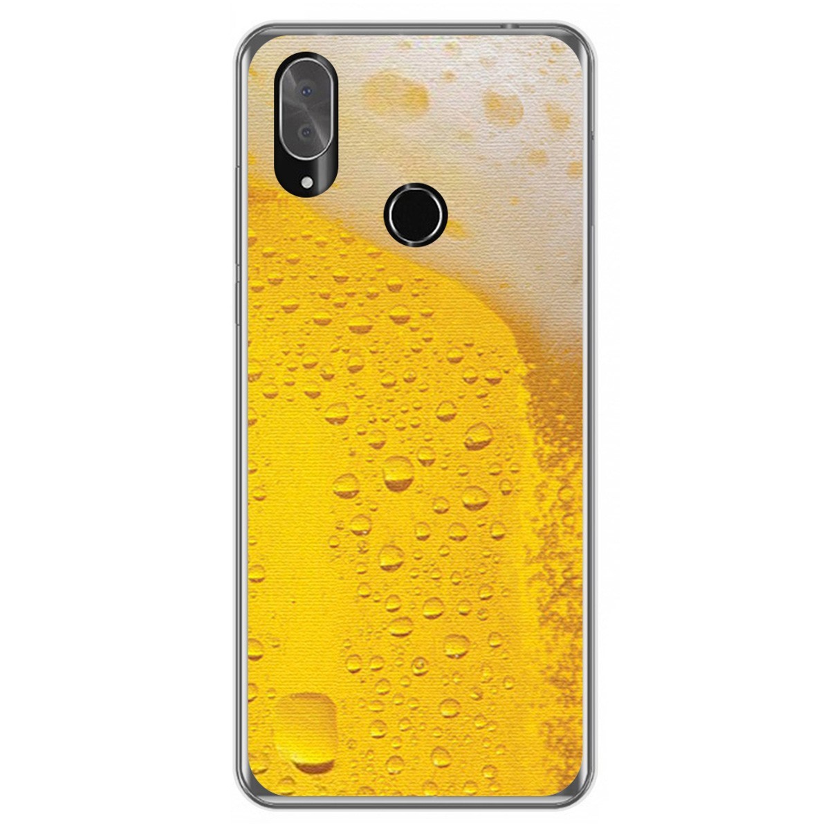 Funda Gel Tpu para Cubot X19 diseño Cerveza Dibujos