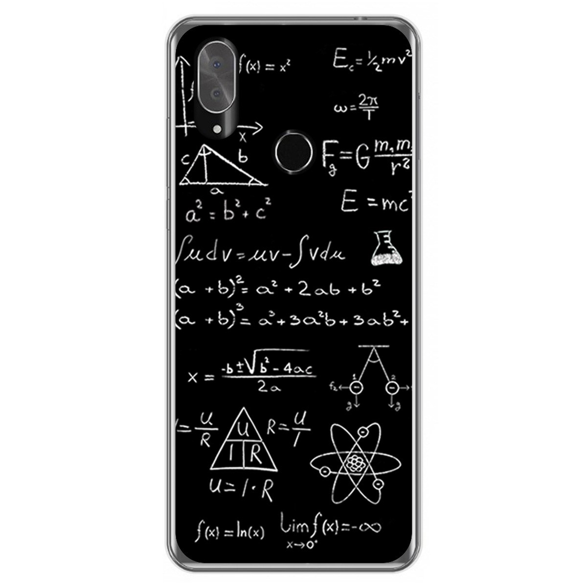 Funda Gel Tpu para Cubot X19 diseño Formulas Dibujos
