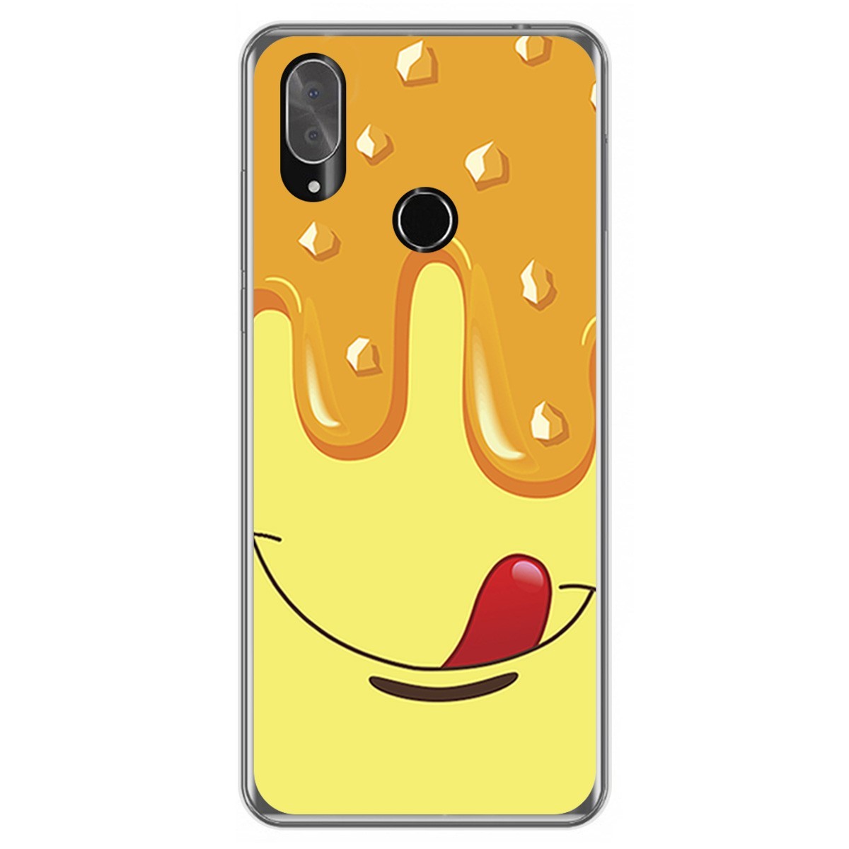 Funda Gel Tpu para Cubot X19 diseño Helado Vainilla Dibujos
