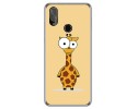 Funda Gel Tpu para Cubot X19 diseño Jirafa Dibujos
