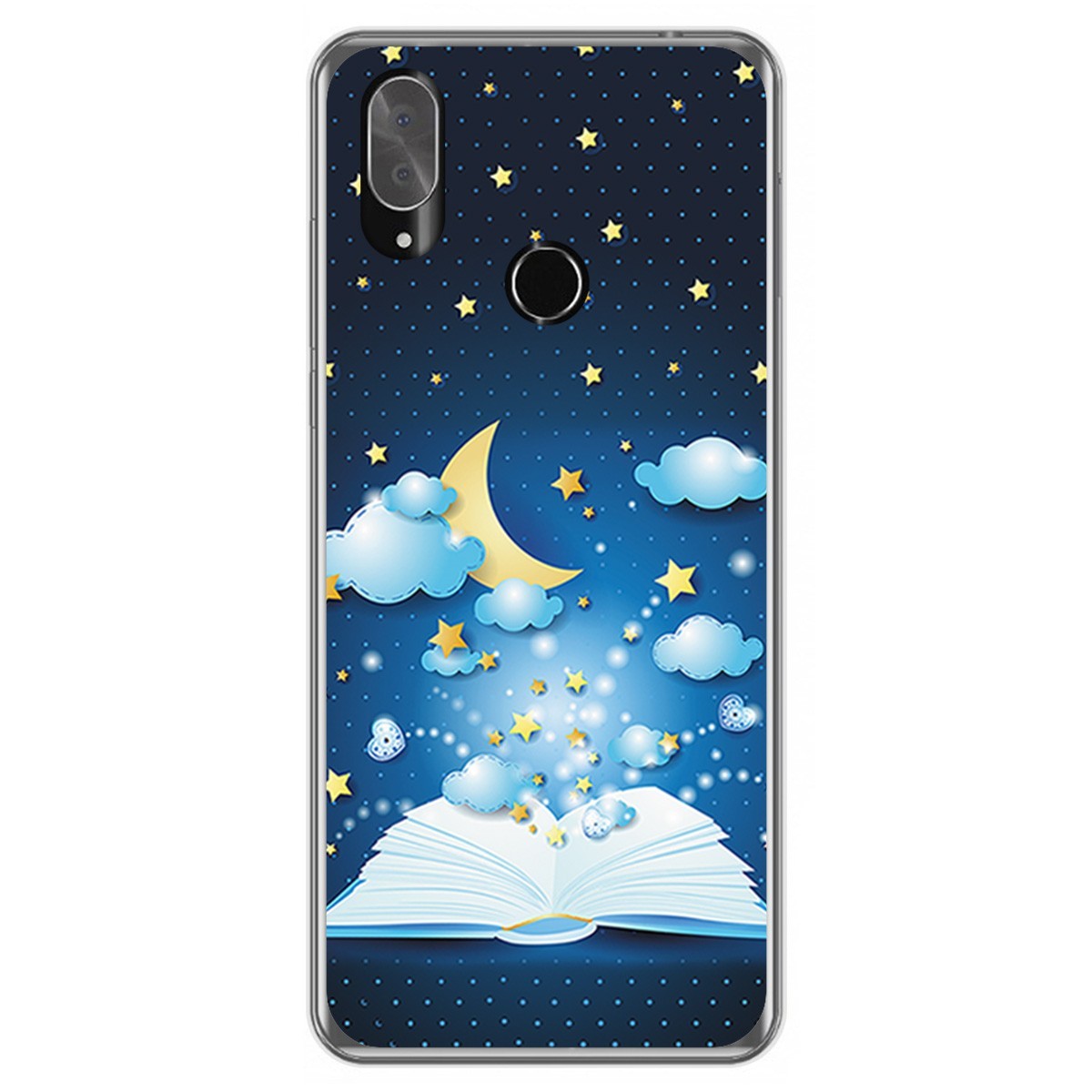 Funda Gel Tpu para Cubot X19 diseño Libro Cuentos Dibujos