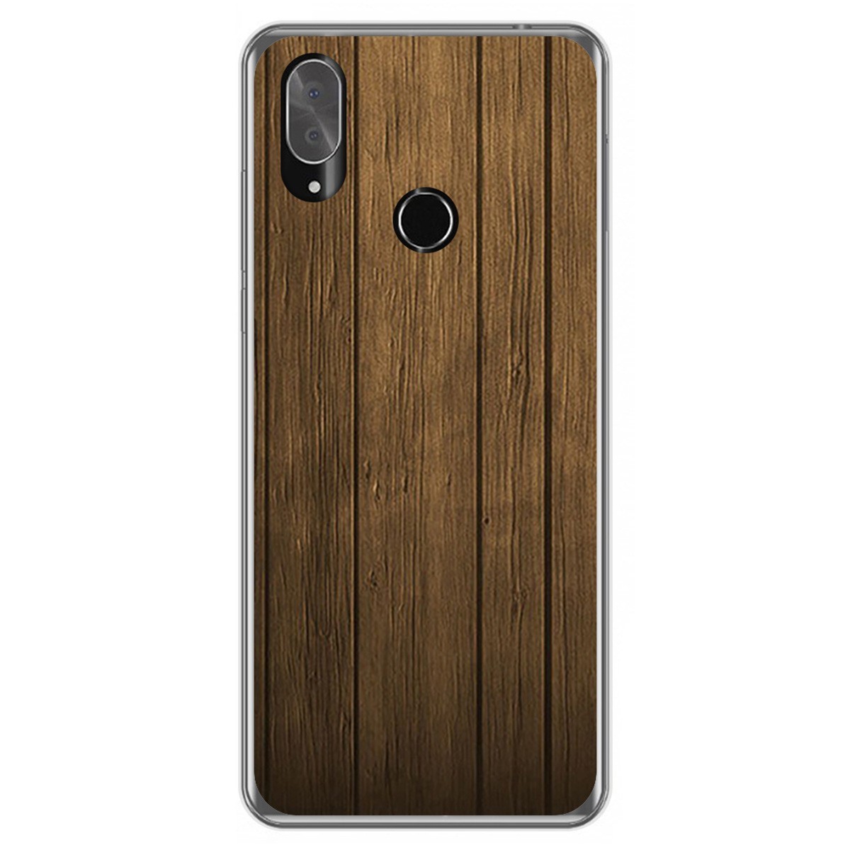 Funda Gel Tpu para Cubot X19 diseño Madera Dibujos