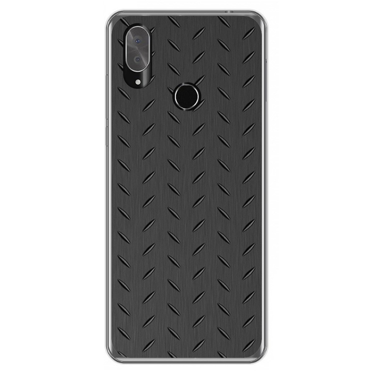 Funda Gel Tpu para Cubot X19 diseño Metal Dibujos