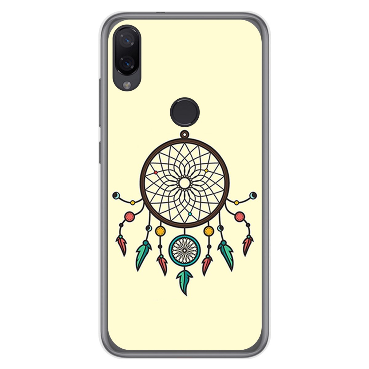 Funda Gel Tpu para Xiaomi Mi Play diseño Atrapasueños Dibujos