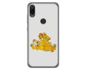 Funda Gel Tpu para Xiaomi Mi Play diseño Leones Dibujos