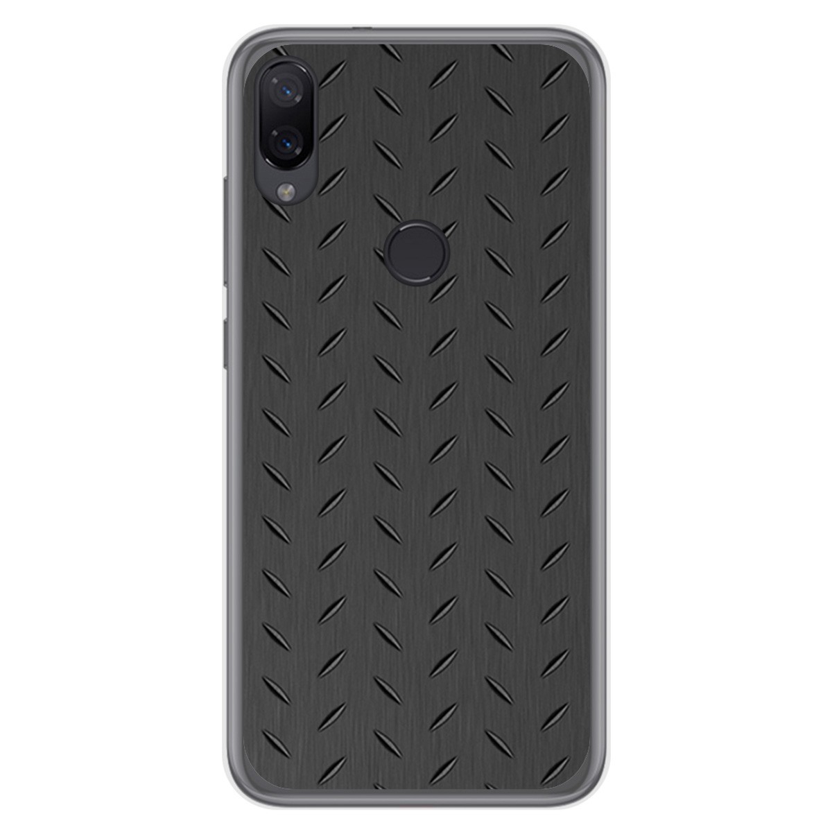 Funda Gel Tpu para Xiaomi Mi Play diseño Metal Dibujos