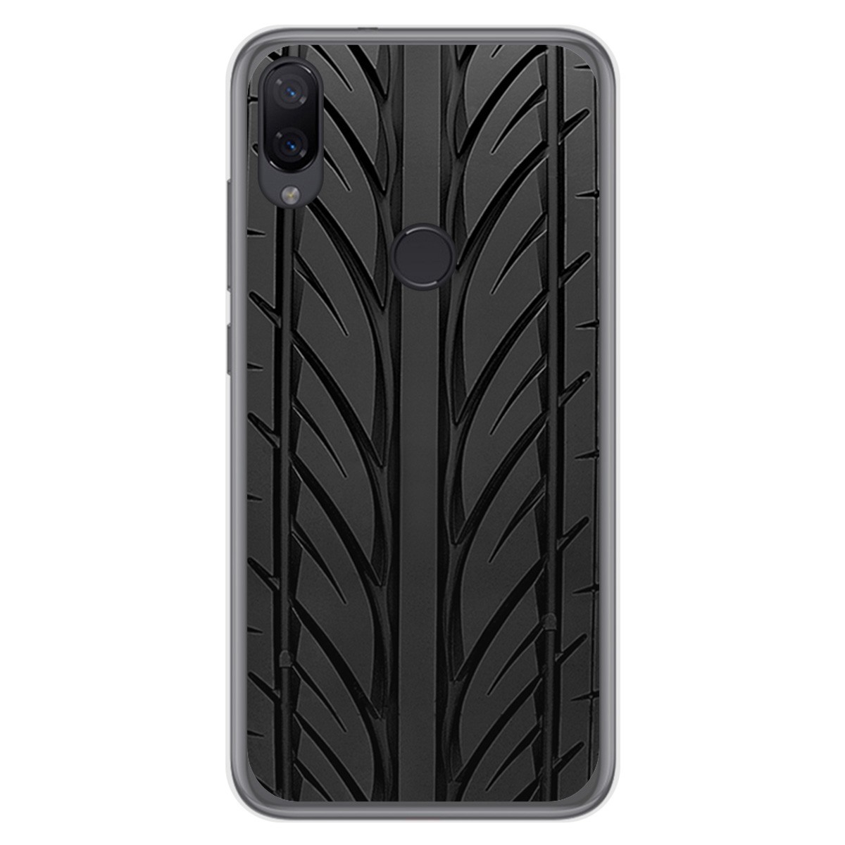 Funda Gel Tpu para Xiaomi Mi Play diseño Neumatico Dibujos
