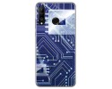 Funda Gel Tpu para Huawei P30 Lite diseño Circuito Dibujos