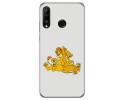 Funda Gel Tpu para Huawei P30 Lite diseño Leones Dibujos