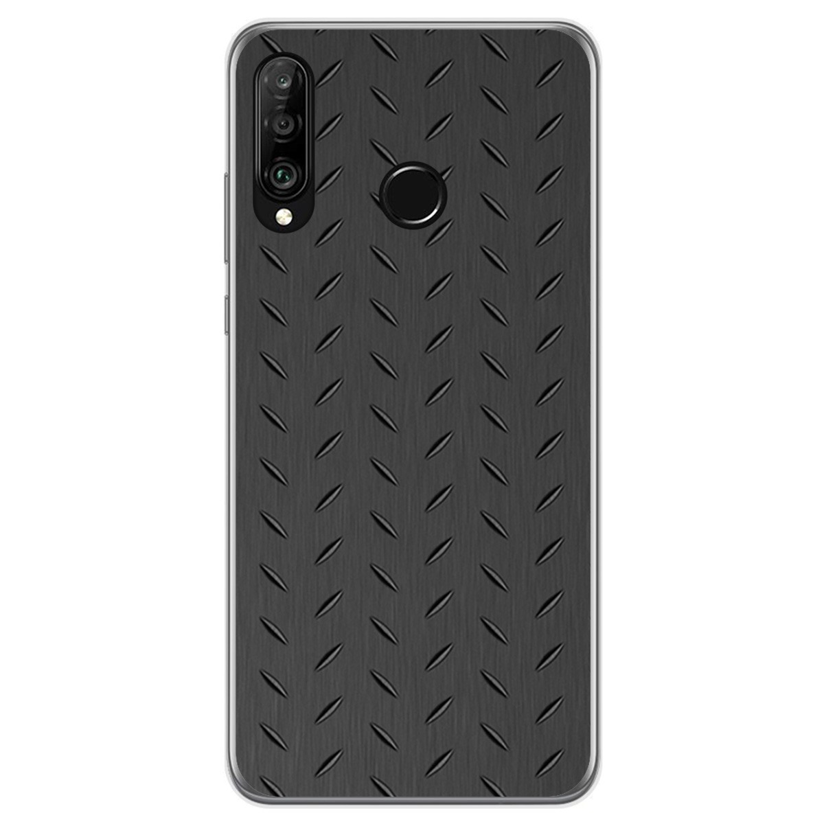 Funda Gel Tpu para Huawei P30 Lite diseño Metal Dibujos