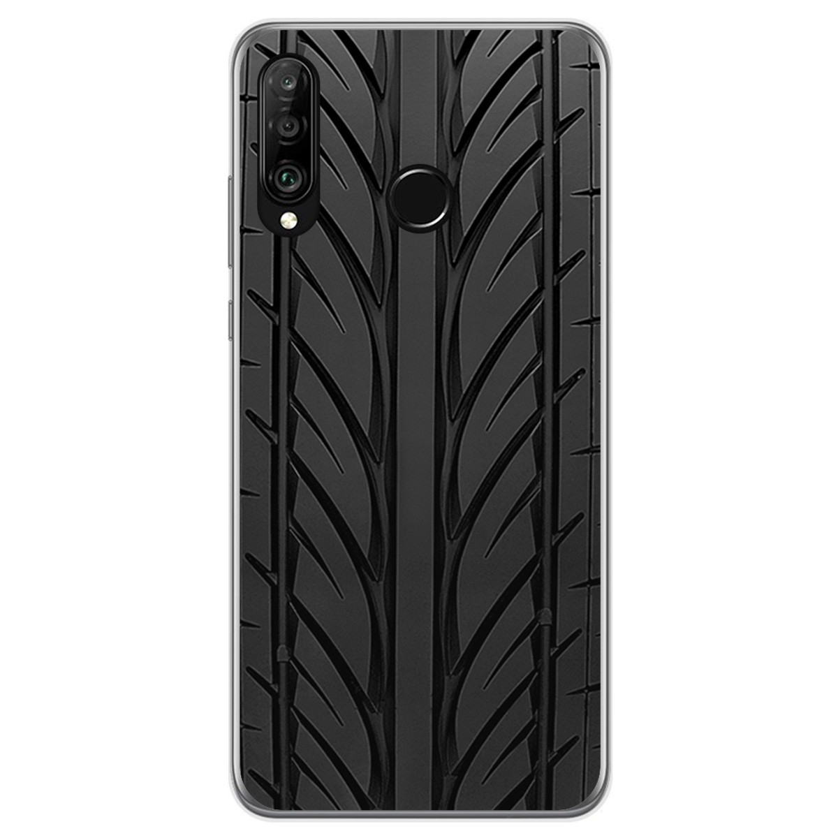 Funda Gel Tpu para Huawei P30 Lite diseño Neumatico Dibujos