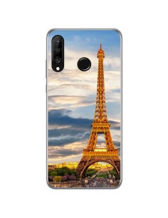 Funda Gel Tpu para Huawei P30 Lite diseño Paris Dibujos