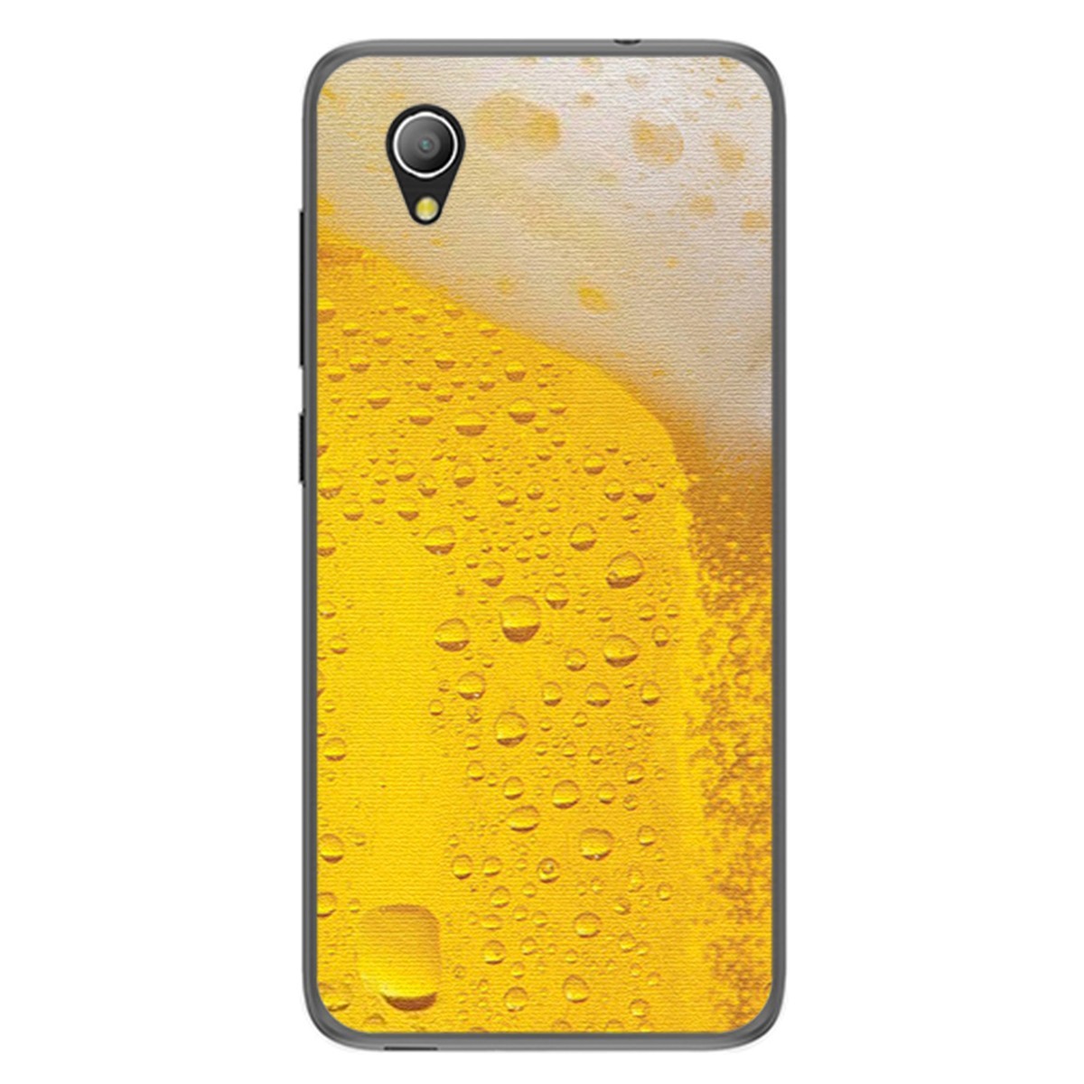 Funda Gel Tpu para Alcatel 1 2019 diseño Cerveza Dibujos