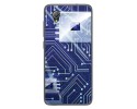 Funda Gel Tpu para Alcatel 1 2019 diseño Circuito Dibujos