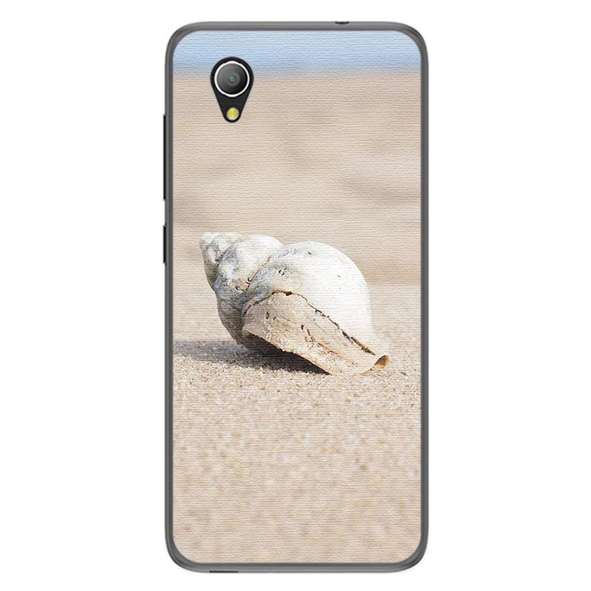 Funda Gel Tpu para Alcatel 1 2019 diseño Concha Dibujos