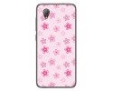 Funda Gel Tpu para Alcatel 1 2019 diseño Flores Dibujos
