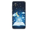 Funda Gel Tpu para Alcatel 1 2019 diseño Libro Cuentos Dibujos