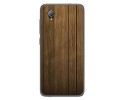 Funda Gel Tpu para Alcatel 1 2019 diseño Madera Dibujos