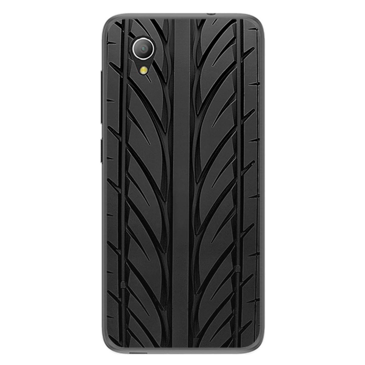 Funda Gel Tpu para Alcatel 1 2019 diseño Neumatico Dibujos