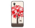Funda Gel Tpu para Alcatel 1 2019 diseño Pajaritos Dibujos