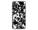 Funda Gel Tpu para Alcatel 1 2019 diseño Snow Camuflaje Dibujos