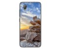 Funda Gel Tpu para Alcatel 1 2019 diseño Sunset Dibujos