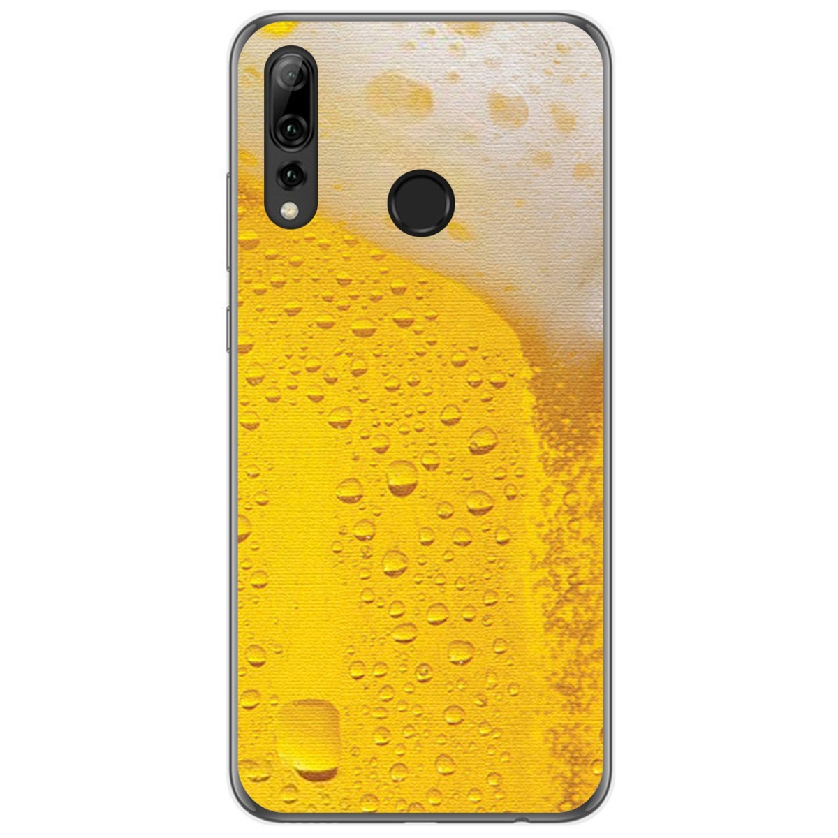 Funda Gel Tpu para Huawei P Smart Plus 2019 diseño Cerveza Dibujos