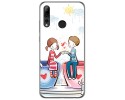 Funda Gel Tpu para Huawei P Smart Plus 2019 diseño Café Dibujos