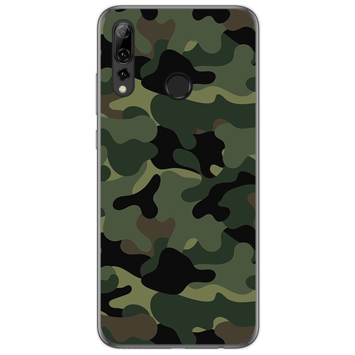 Funda Gel Tpu para Huawei P Smart Plus 2019 diseño Camuflaje Dibujos