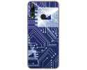 Funda Gel Tpu para Huawei P Smart Plus 2019 diseño Circuito Dibujos