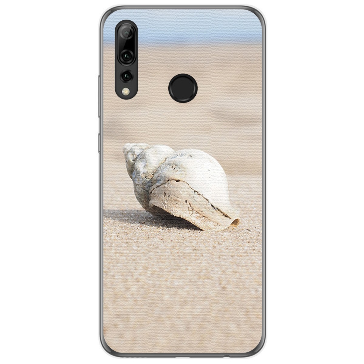 Funda Gel Tpu para Huawei P Smart Plus 2019 diseño Concha Dibujos