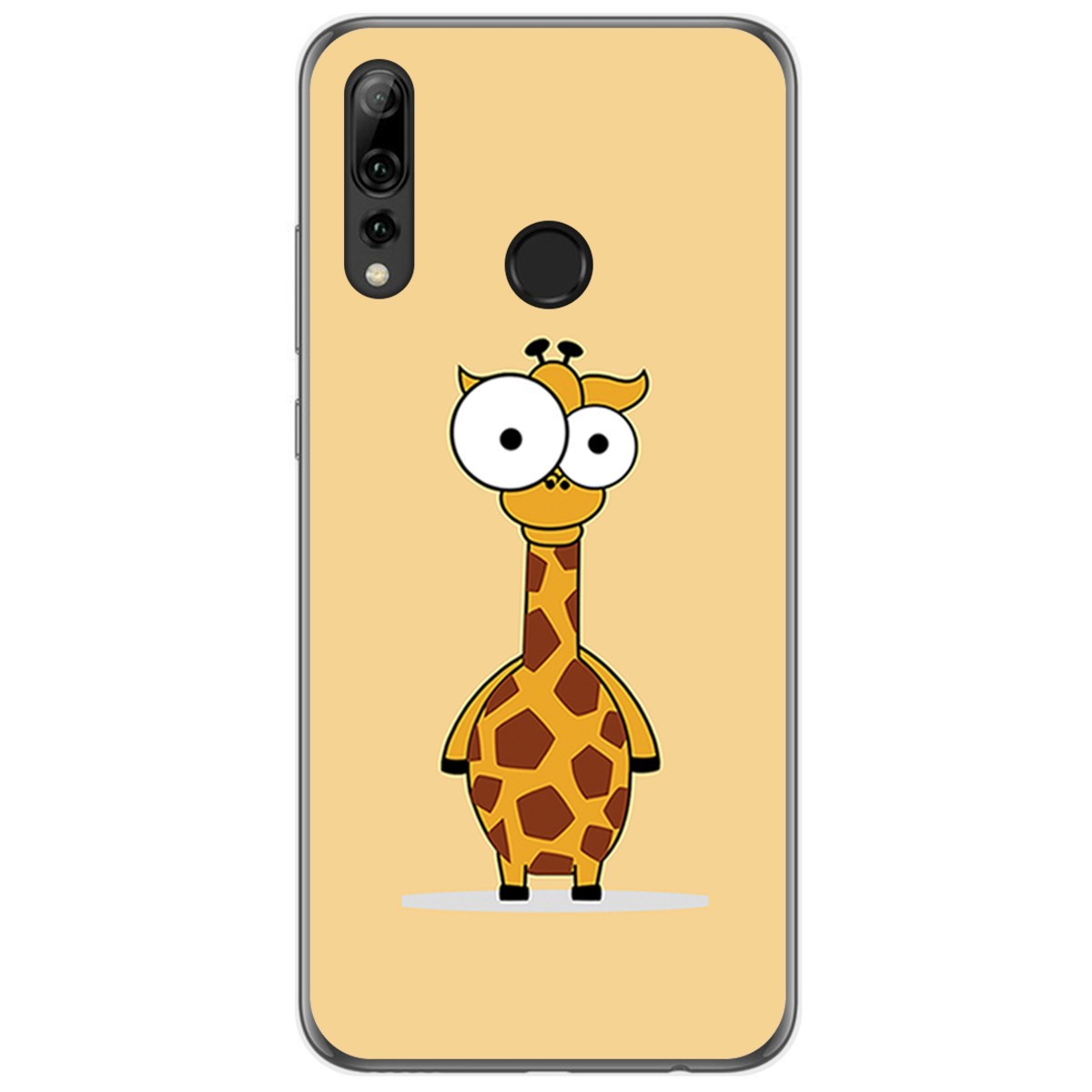 Funda Gel Tpu para Huawei P Smart Plus 2019 diseño Jirafa Dibujos