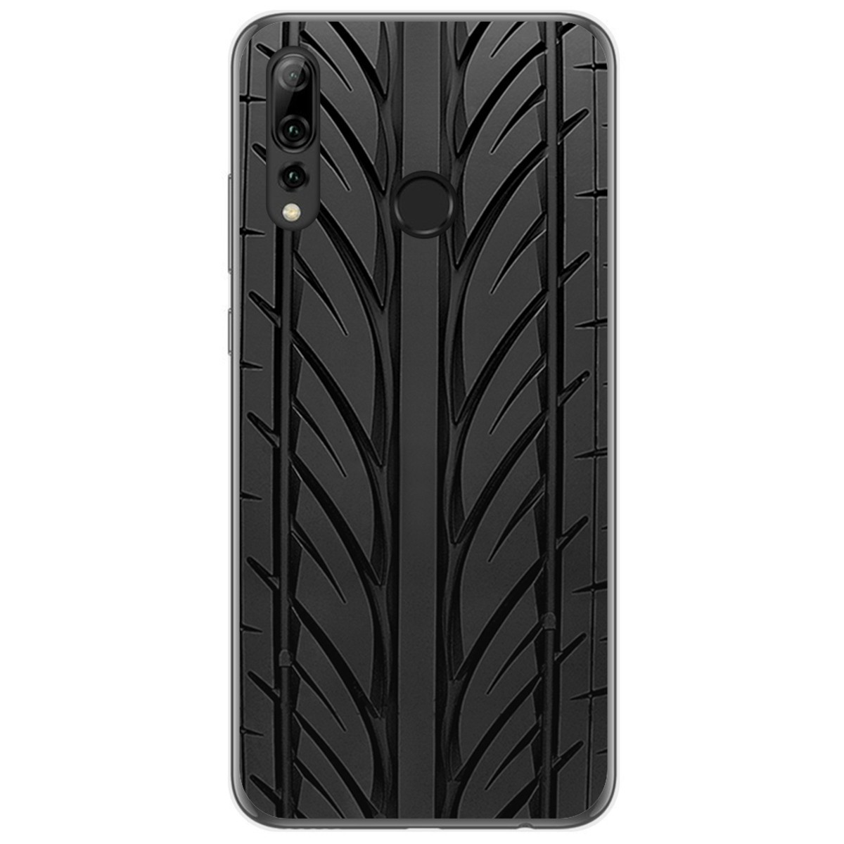 Funda Gel Tpu para Huawei P Smart Plus 2019 diseño Neumatico Dibujos