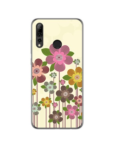 Funda Gel Tpu para Huawei P Smart Plus 2019 diseño Primavera En Flor Dibujos
