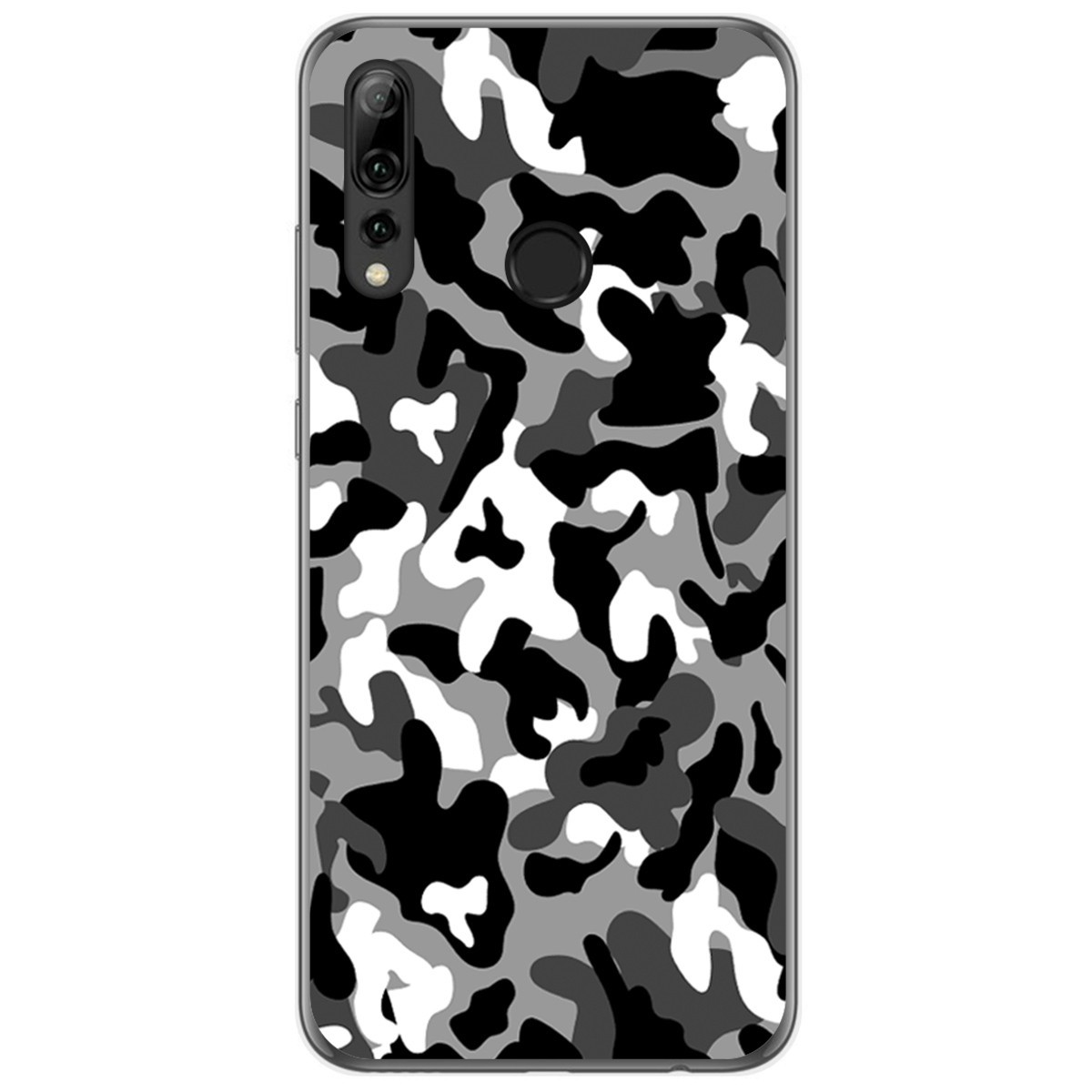 Funda Gel Tpu para Huawei P Smart Plus 2019 diseño Snow Camuflaje Dibujos