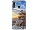 Funda Gel Tpu para Huawei P Smart Plus 2019 diseño Sunset Dibujos