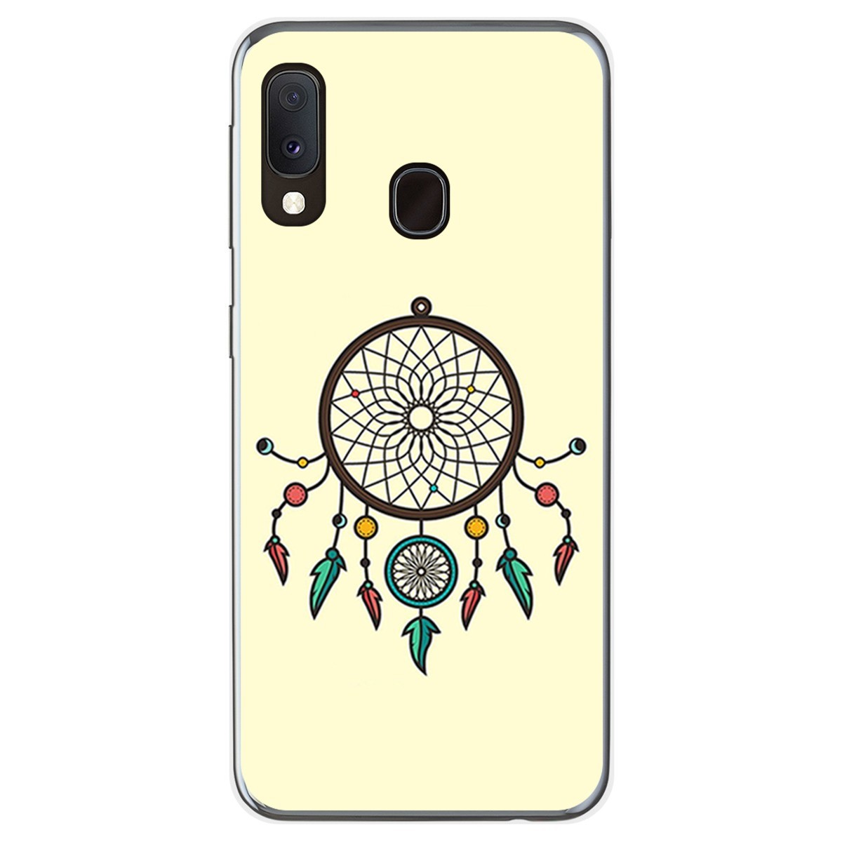 Funda Gel Tpu para Samsung Galaxy A20e 5.8 diseño Atrapasueños Dibujos