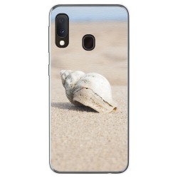 Funda Gel Tpu para Samsung Galaxy A20e 5.8 diseño Concha Dibujos