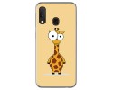 Funda Gel Tpu para Samsung Galaxy A20e 5.8 diseño Jirafa Dibujos