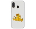 Funda Gel Tpu para Samsung Galaxy A20e 5.8 diseño Leones Dibujos
