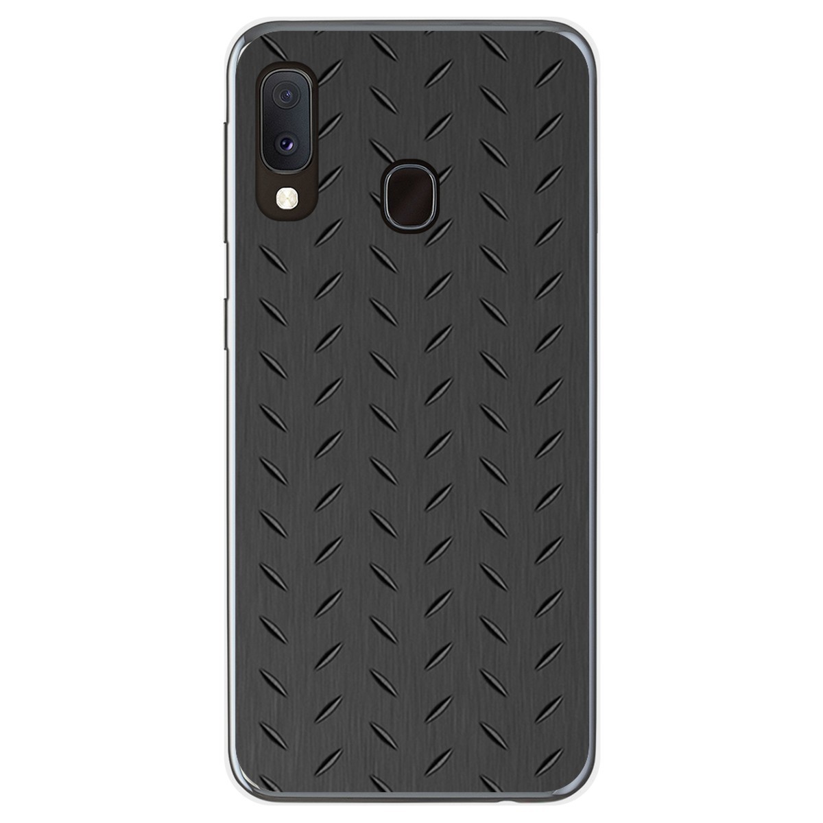 Funda Gel Tpu para Samsung Galaxy A20e 5.8 diseño Metal Dibujos