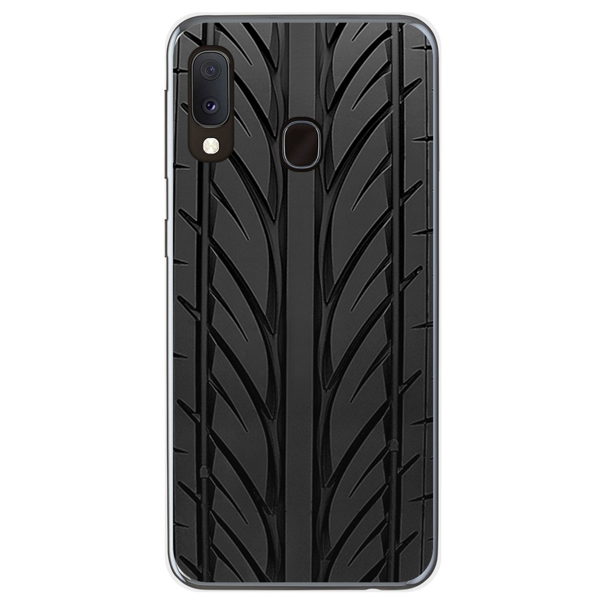 Funda Gel Tpu para Samsung Galaxy A20e 5.8 diseño Neumatico Dibujos