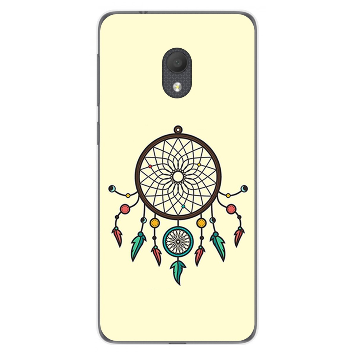 Funda Gel Tpu para Alcatel 1C 2019 diseño Atrapasueños Dibujos