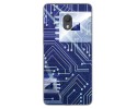 Funda Gel Tpu para Alcatel 1C 2019 diseño Circuito Dibujos