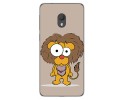 Funda Gel Tpu para Alcatel 1C 2019 diseño Leon Dibujos