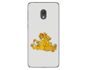 Funda Gel Tpu para Alcatel 1C 2019 diseño Leones Dibujos