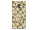 Funda Gel Tpu para Alcatel 1C 2019 diseño Sand Camuflaje Dibujos