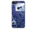 Funda Gel Tpu para Alcatel 1S 2019 diseño Circuito Dibujos