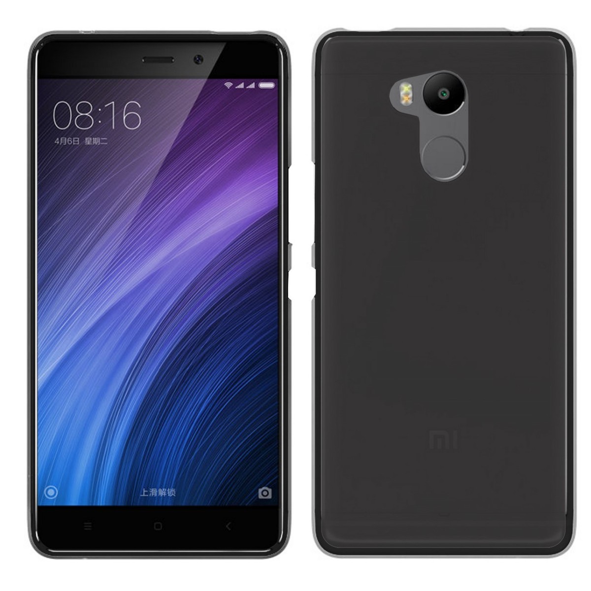 Funda Gel Tpu para Xiaomi Redmi 4 Pro Color Negra