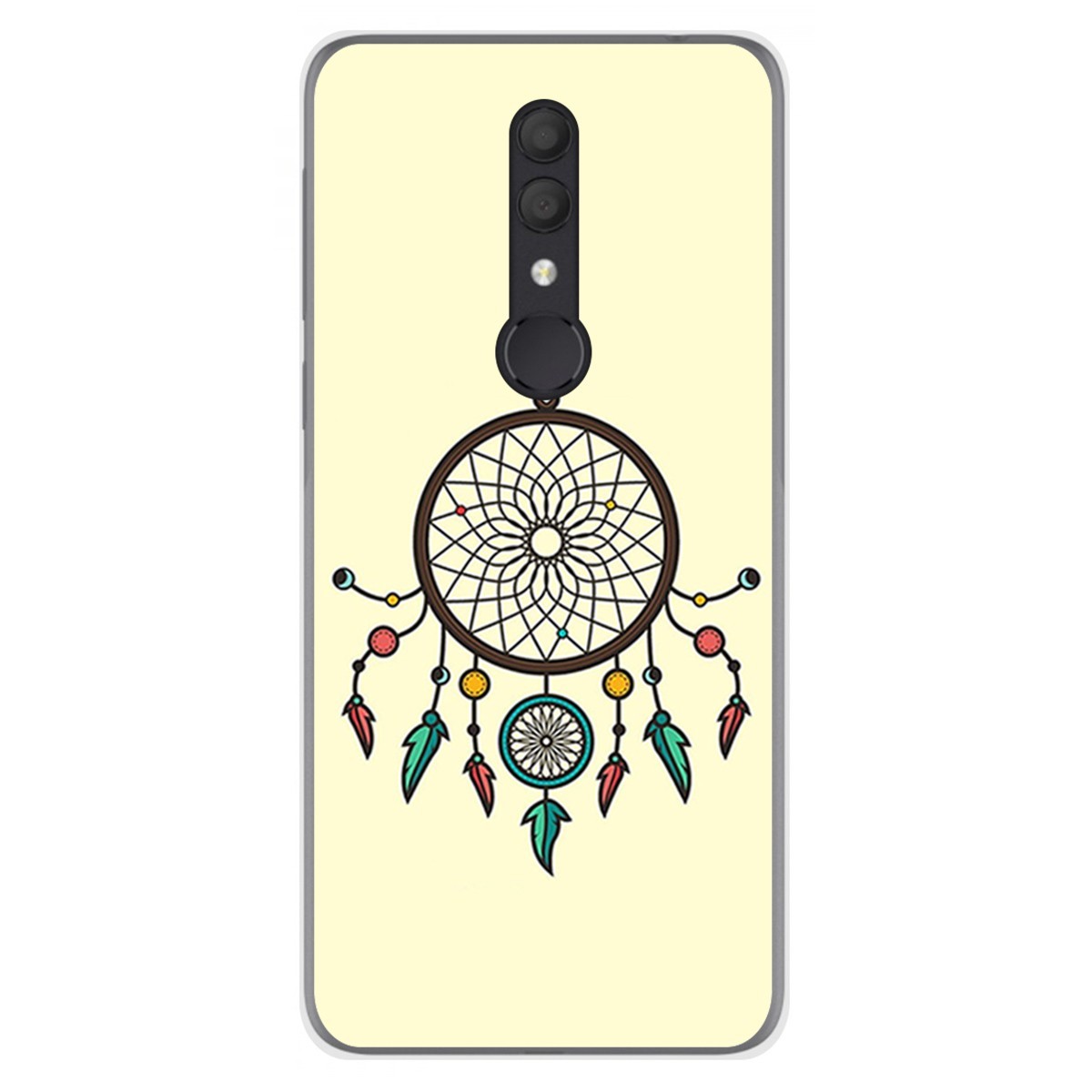 Funda Gel Tpu para Alcatel 1X 2019 diseño Atrapasueños Dibujos